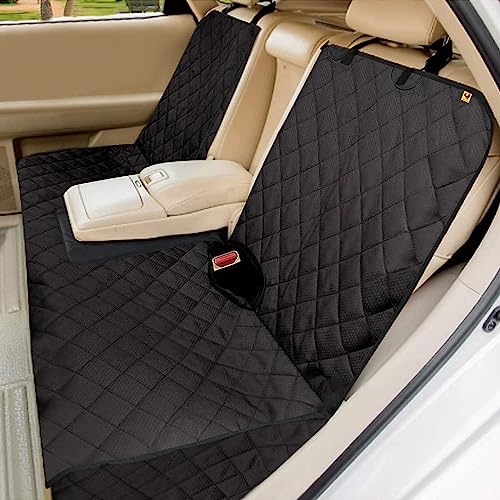 Dog-Car-Seat-Cover-for-Back-Seat-Waterproof-Bench-Backseat-Protector-Nonslip-Rear-Seat-Cover-for-Kids-Pets-Compatible-with-Middle-Armrests-and-Fits-for-Cars-Trucks-SUVs