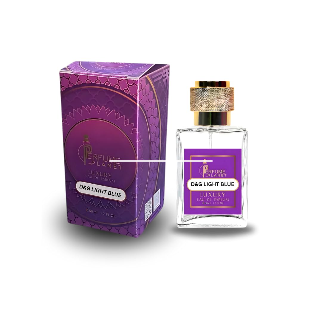 D&G LIGHT BLUE 12 hours long lasting original fragrance,50ml-(Pack of 1)