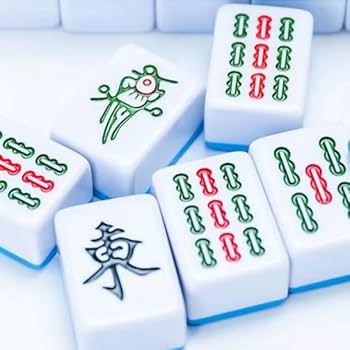 Amazon.co.jp: 麻将打麻将用的麻将大麻将成人麻将四人玩的麻将