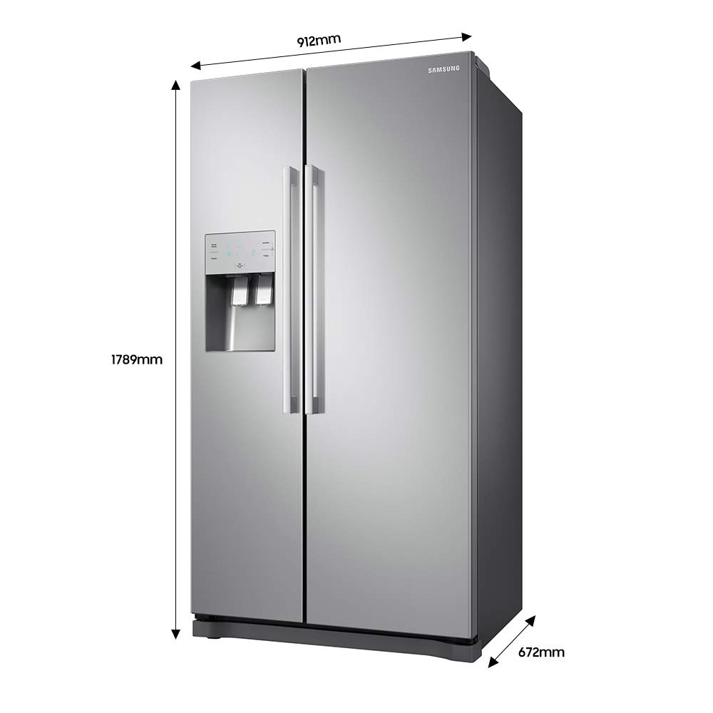 Buy Samsung RS50N3513SL Freestanding American Fridge Freezer with Digital Inverter Technology