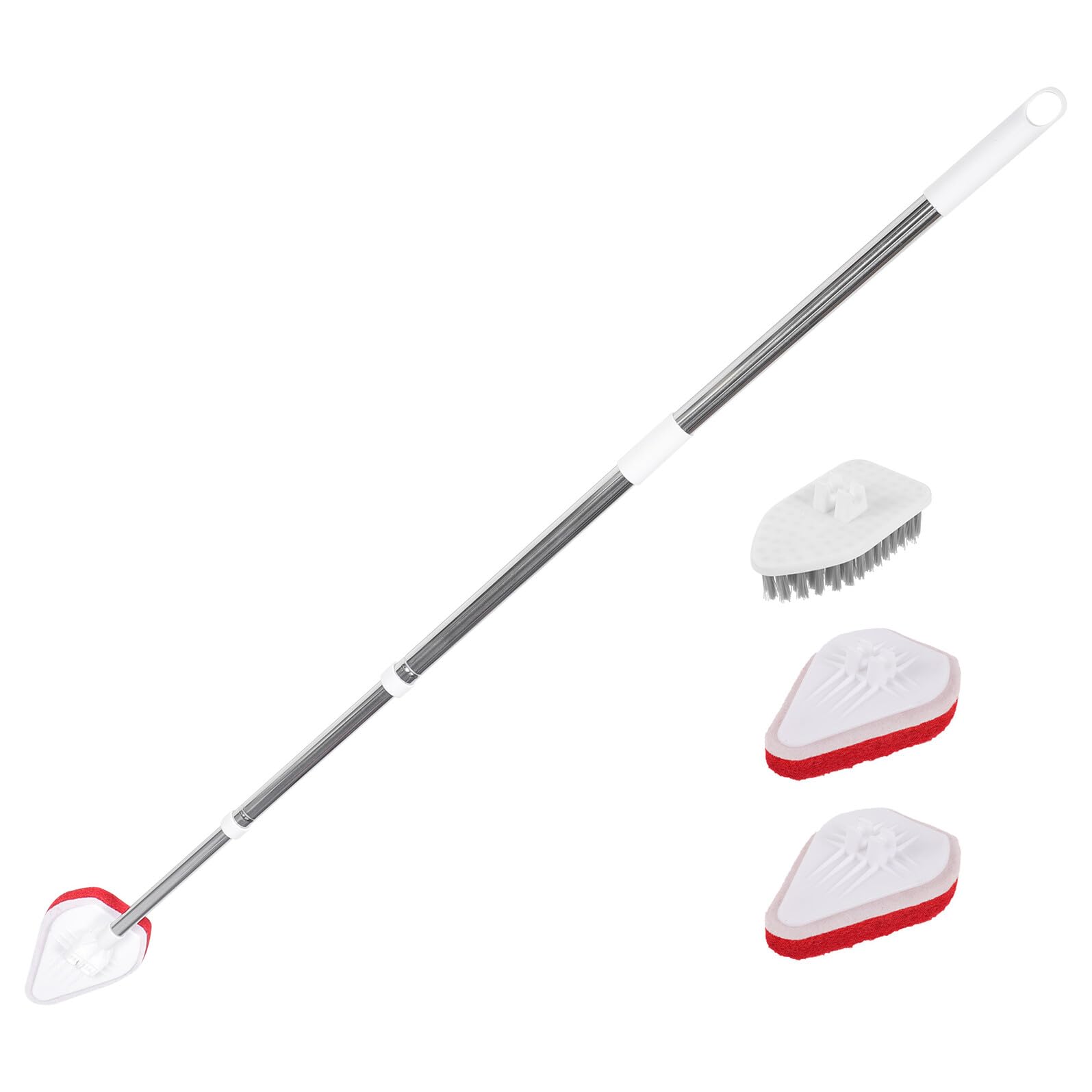 Brosse de nettoyage de sol contre les taches de calcaire et moisissures des joints de douche