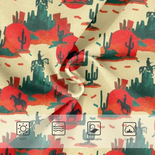 Joisal Animals Girls Underwear Toddler 2t Cotton Cute Panties Girl Vintage Cowboy Red Yellow Underpants Briefs3