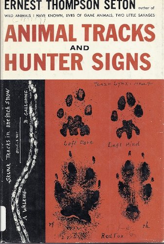 Animal Tracks and Hunter Signs 038506862X Book Cover