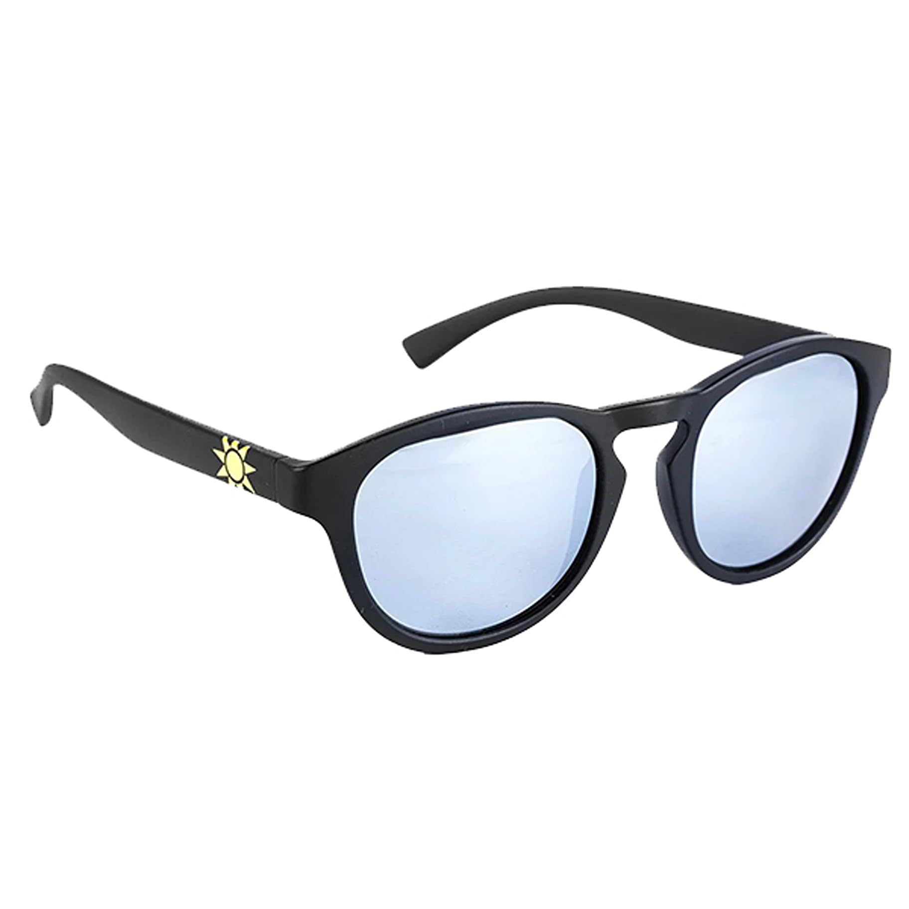 VR46 Sunglasses Sprint Matt Black - Mirror Design
