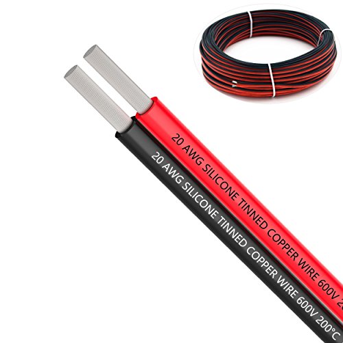 Cavo Silicone Per RC E Elettronica: Alta Flessibilità AWG 8-30, Rosso E Nero (Metro)
