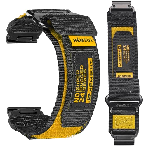 Correa de nylon para reloj compatible con Garmin miniatura 6