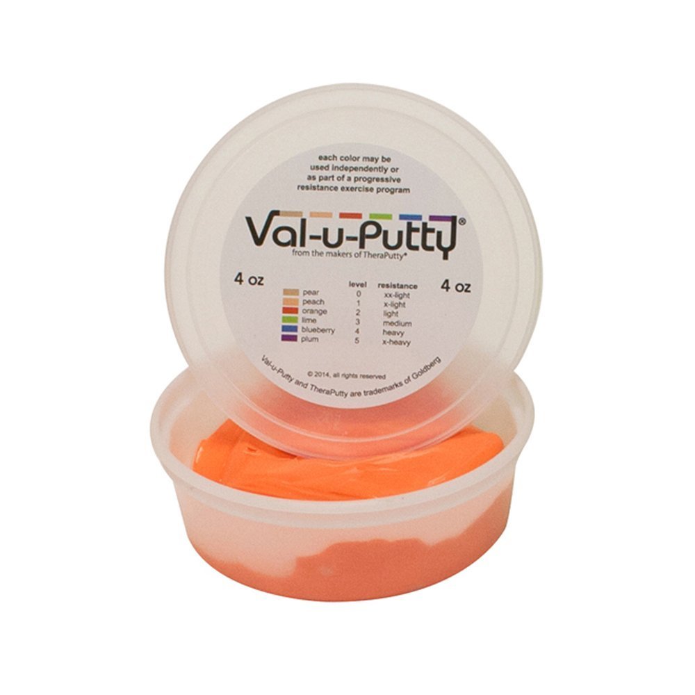 Val-u-Putty153; Exercise Putty, Orange, Soft, 6 Ounce