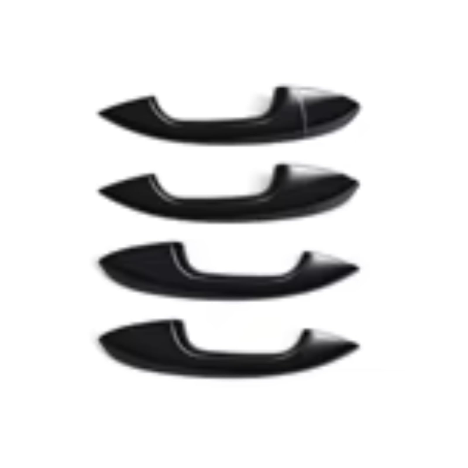 Zcxfdthf Black Rhd Door Handle Covers Part Compatible With Benz For W205 2015-2021 For W213 2016-2023 Car Exterior Door Handle Cover Trim Set Parts(Black Rhd)