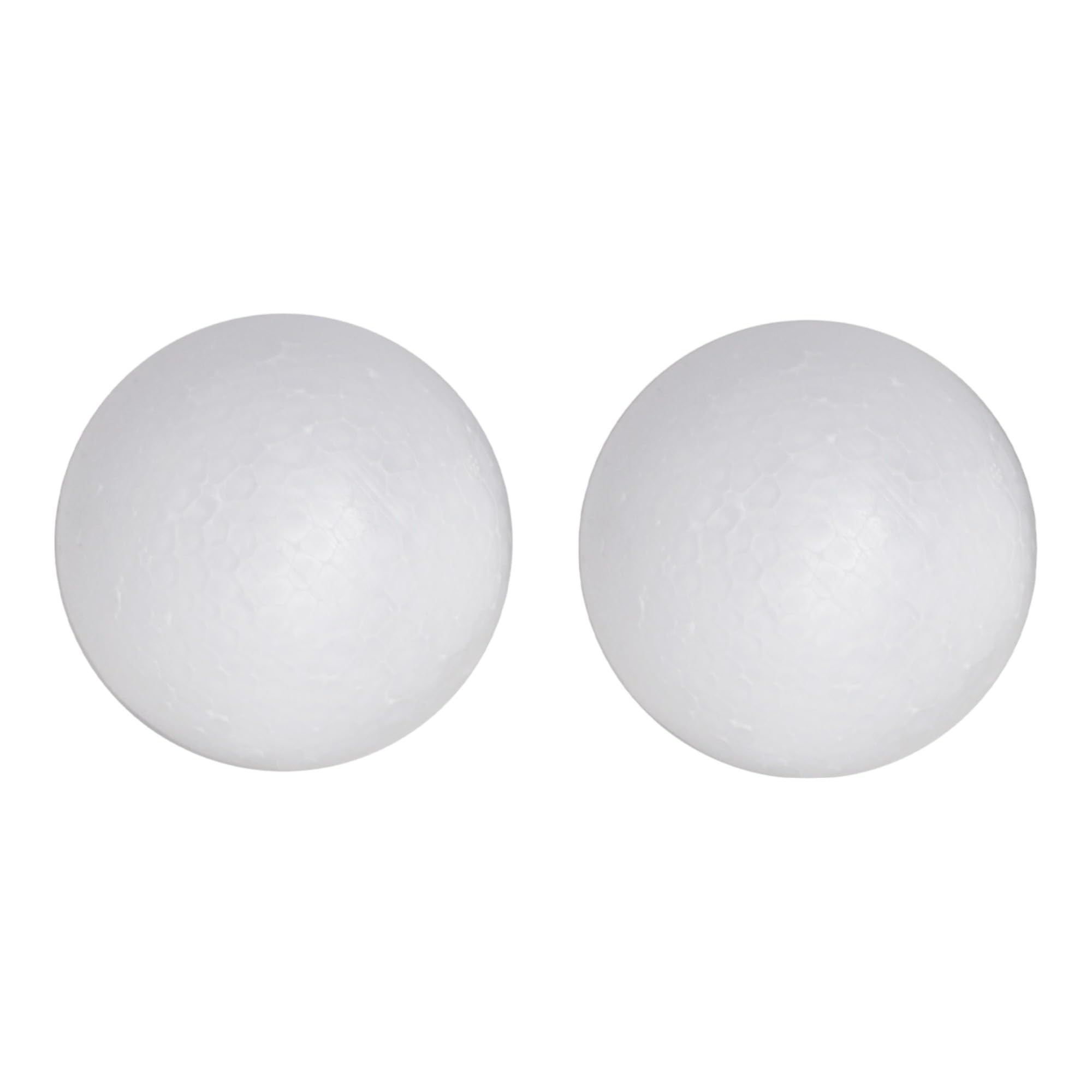Snapklik.com : 2 Pack 6 Inch Craft Foam Ball - White Smooth Craft Foam ...