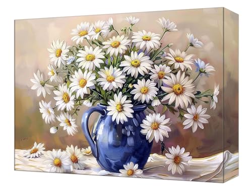 DIY peinture kit adulte cadeau créatif original motif chrysanthème