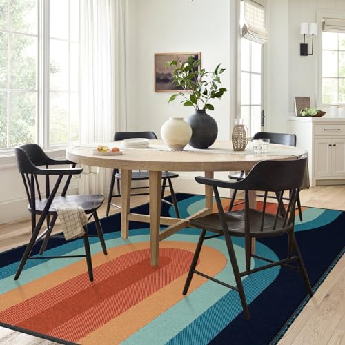 Lahome Boho Washable Rugs 5X7 thumb #4