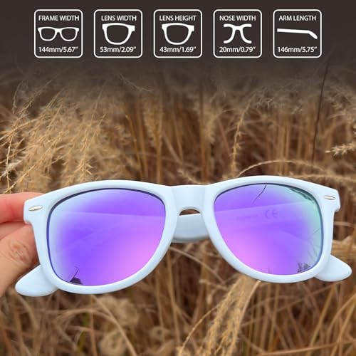 Image of Joopin Square Sunglasses Polarized UV400 Designer Sun Glasses Men Women | Oversized, Plastic Frame, Retro, Vintage, Unisex, Trendy Shades for Driving, Party, Fishing, Business, Costume