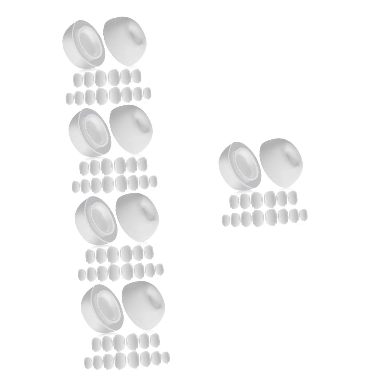 minkissy 40 Pares De para Los con Cable Auriculares con Cable para Los con Cable con Cable + Auriculares Auriculares con Cable Almohadillas para Auriculares