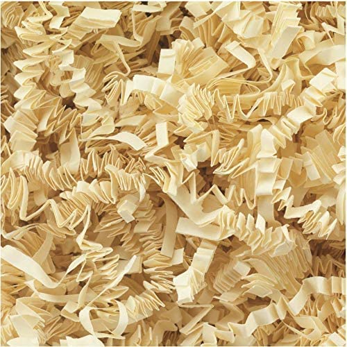 Box.it.pack.it Shredded Crinkle ZigZag Kraft Paper, Cream, 5kg — image 1