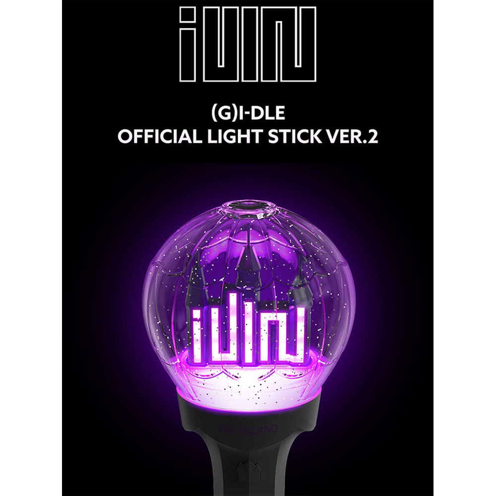 [(G) I-DLE] Official Lightstick Ver.2 + (Seller's Gift : G-IDLE photocard)