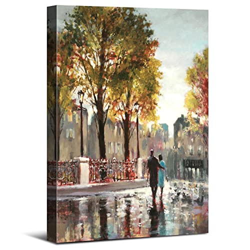 Brent Heighton - Pintura romántica para pared, decoración clásica de pared, reproducción al óleo impresa en lienzo, 20 x 28 pulgadas, para sala de estar, dormitorio, oficina, decoración del hogar Cover