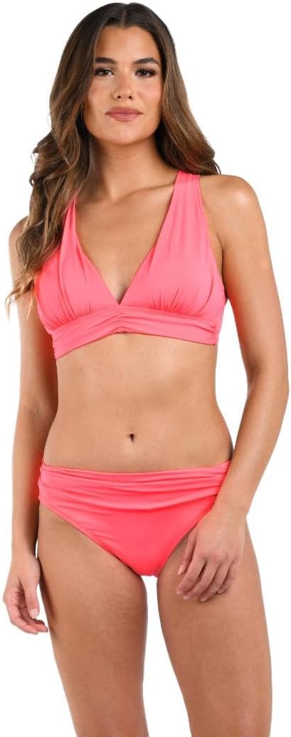 La Blanca Womens Island Goddess Banded Bikini Swimsuit Top - Image 3