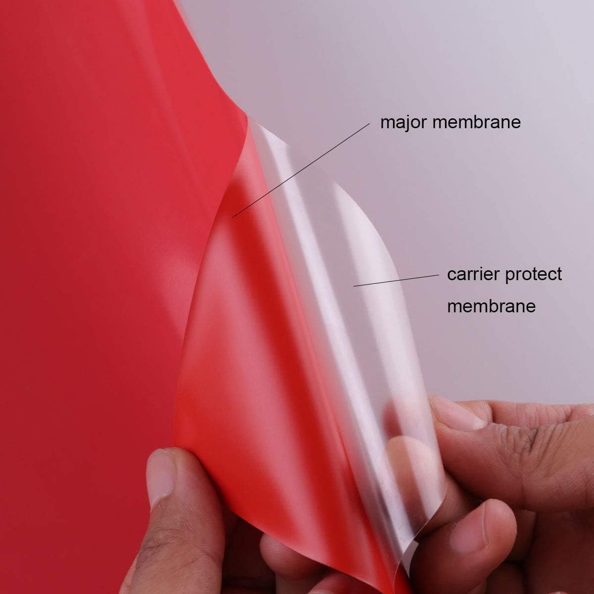 Prime Vinyl 30,5 x 335,5 cm, rode warmte-overdracht vinyl voor Cricut Maker, HTV vinyl voor shirt, kleding, hoeden, broeken, andere stoffen