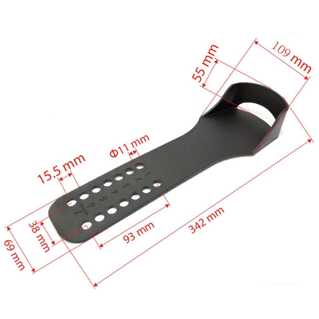 kowaku 2X Pedali per Vogatore Pedali per Macchina ellittica Pratici Pedali per Allenamento delle Gambe Stepper per Accessori per Esercizi a casa