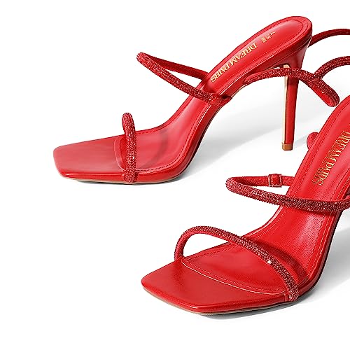 El mejor review de Sandalias tacón rojas los mejores 5. 17 Imagen adicional