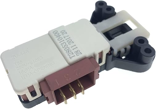 ZV-446 / T2805310400 متوافق مع قطع غيار الغسالة Beko التسديد الإلكتروني قفل الباب قفل التبديل