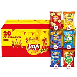 Lay’s Celebration Box Chips – Lay’s & Cheetos, Doos 20 stuks