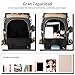 DORRISO Mochila Mujer Casual Mochila Antirrobo Mujer Bolso Mochila Pequeña Mujer Bolso de Mano Bandoleras Señoras Elegante Bolsos 3 en 1 Impermeable PU Cuero Gris Imagen de DORRISO Mochila Mujer Casual Mochila Antirrobo Mujer Bolso Mochila Pequeña Mujer Bolso de Mano Bandoleras Señoras Elegante Bolsos 3 en 1 Impermeable PU Cuero Gris