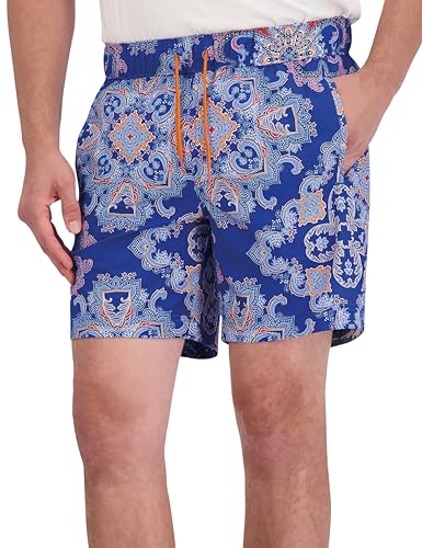 Robert Graham Men's Loki Woven Swim Shorts