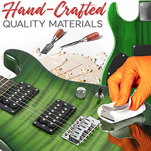 image for Pyle Beginner Electric Guitar Kit with Amp - Starter Kit Full Size 39