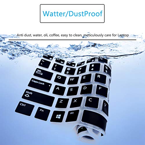 Protector de teclado para Dell Latitude 15.6" y 17.3" negro miniatura 6
