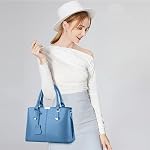Dayfine Sacs à main Top Handle pour femmes PU Sac à main en cuir sac à main Sacs à main pour femmes sac à dos sac à bandoulière