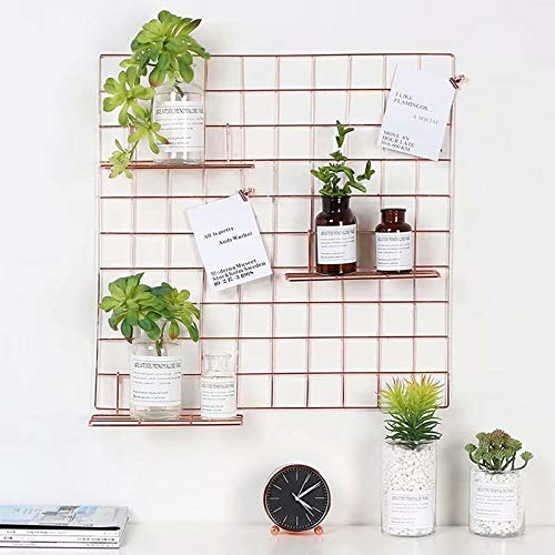 ZONYEO Filo griglia Parete espositore Maglie Foto