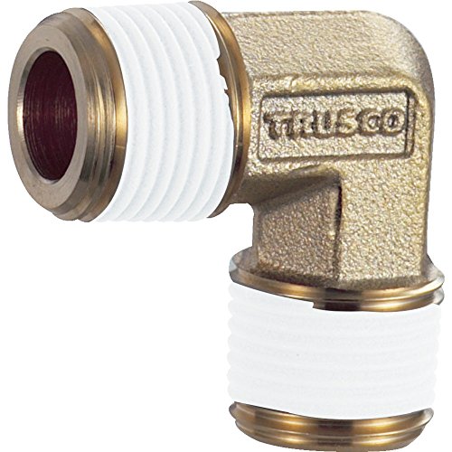 TRUSCO(トラスコ) ねじ込み継手 エルボ R1/4XR1/4 TN-02L