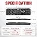 YATOINTO Off-Road Traction Boards with Jack Base,Recovery Boards for 4WD 4X4 Mud,Sand,Snow,Rock Tracks. Pair Recovery Tracks Tire Traction Mats with 2 Straps&Storage Bag for RV Truck Jeep SUV,Black