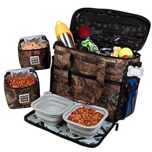 Dog Travel Bag - Week Away Tote for Med and Large Dogs