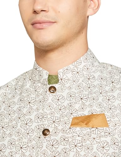 Image of BE ACTIVE Cotton Nehru Jacket for Men | Versatile Festive & Casual Ethnic Wear | Ethnic Standard Length Jacket
