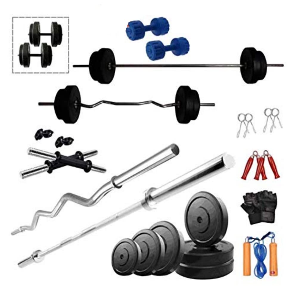 HASHTAG FITNESS 20 kg PVC Weights with 1kg x 2 Dumbbell Home Gym equipments (B07YG8PLLH) Amazon Price History, Amazon Price Tracker