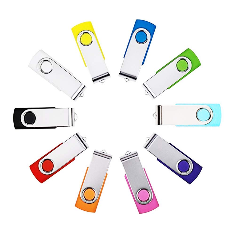 USB Flash Drive Memory Stick Pen Drive (Multicolor, 10 sztuk) 8 GB/3.0