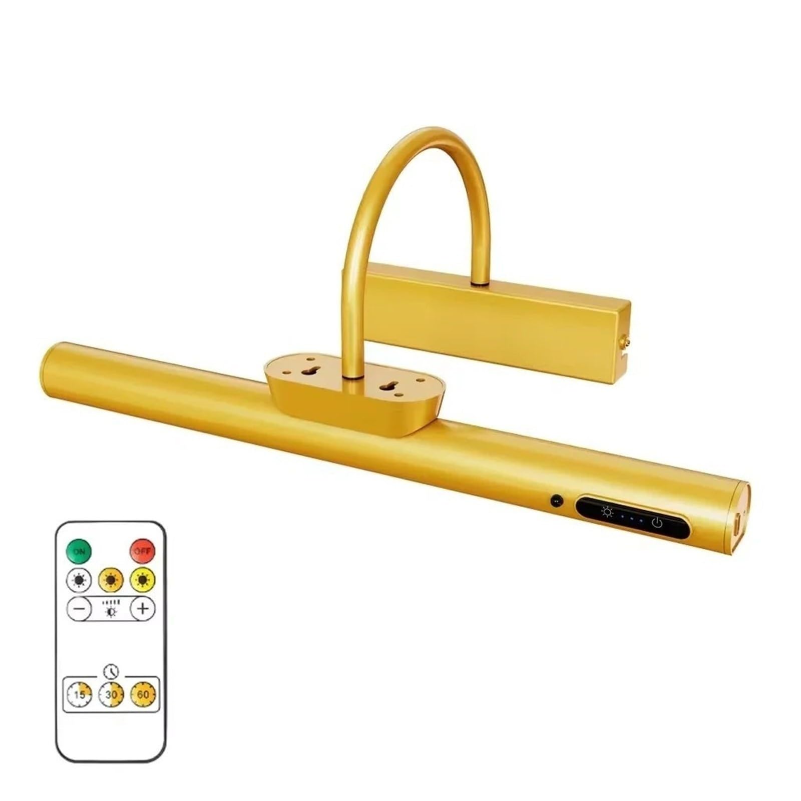 Lampes murales rechargeables 4000 mAh avec télécommande