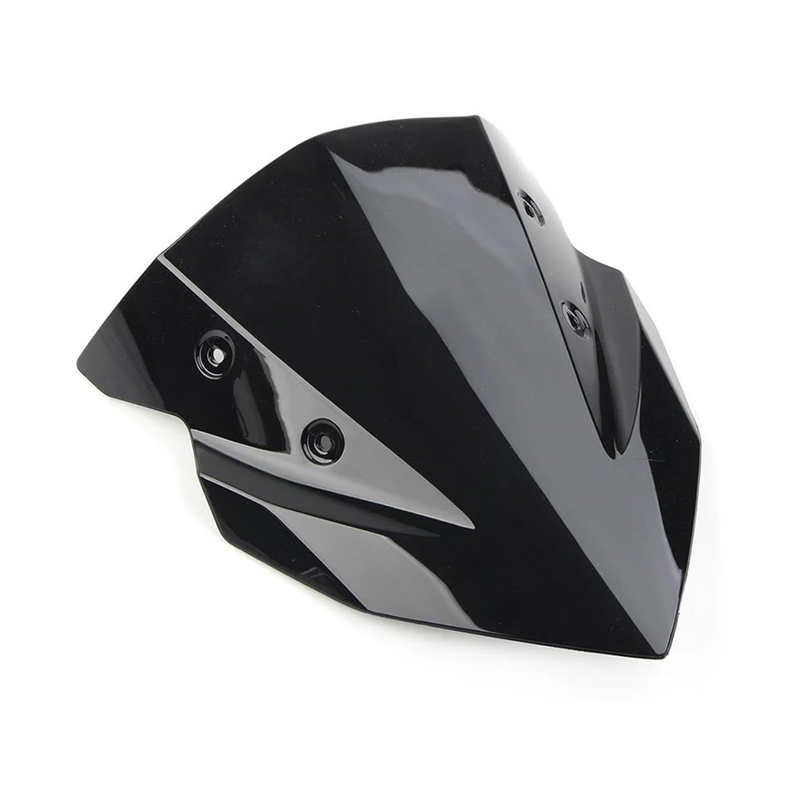 Pare-brise moto Kawasaki Z400 réduit la fatigue du vent plastique ABS solide