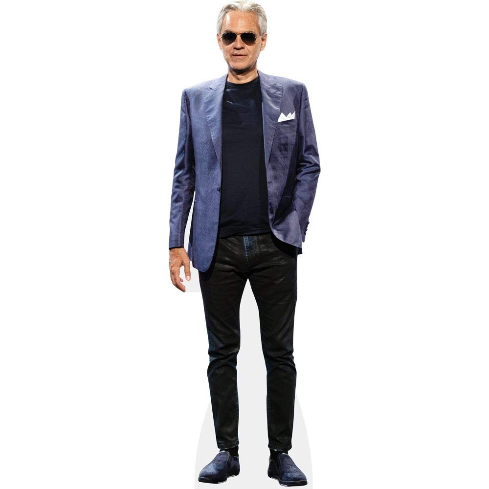 Celebrity Cutouts Life Size Cutout Andrea Bocelli (Jeans)