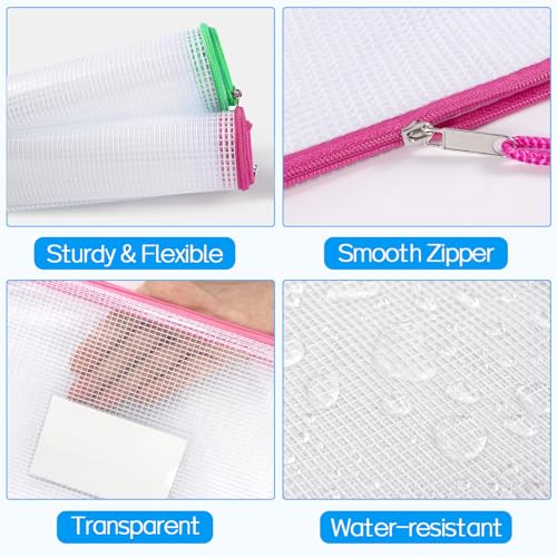 Sooez SZ-03-11 20 Pack Mesh Zipper Pouch Bags thumb #6