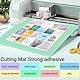 Pavlleen Cutting Mat for Silhouette Cameo 4/3/2/1,Silhouette Portrait2, Pack of 4, Standard Handle, Light Handle, Strong Handle, Square, Grid, Self-Adhesive, Non-Slip Cutting Mat,Größe 30,5 x 30,5 cm