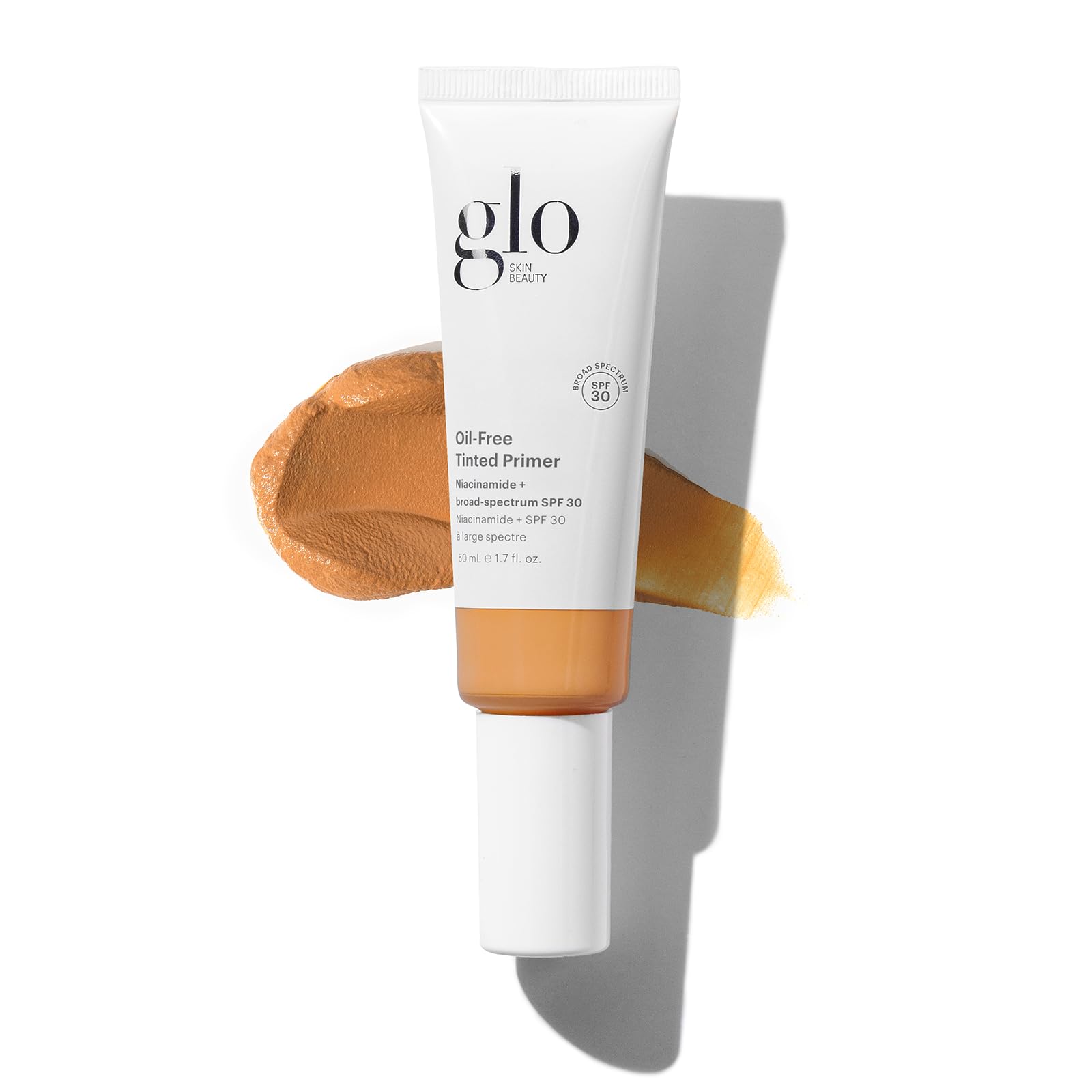 Glo Skin Beauty Oil-Free Tinted Primer SPF 30, (Medium Deep) 1.7 Fl Oz - Mineral Makeup for Face, 4-in-1 Foundation Primer, Sheer Coverage, Skincare &