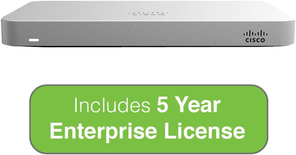Meraki MX64 5 Year Enterprise License & Appliance Bundle