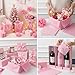 Qilery 500 Sheets Valentine's Day Pink Tissue Paper Bulk for Gift Bags 15 x 20 Inch Acid Free Packaging Wrapping Paper Sheets for Galentines Day Wedding Decoration DIY Flower, Pom Poms Craft Supplies