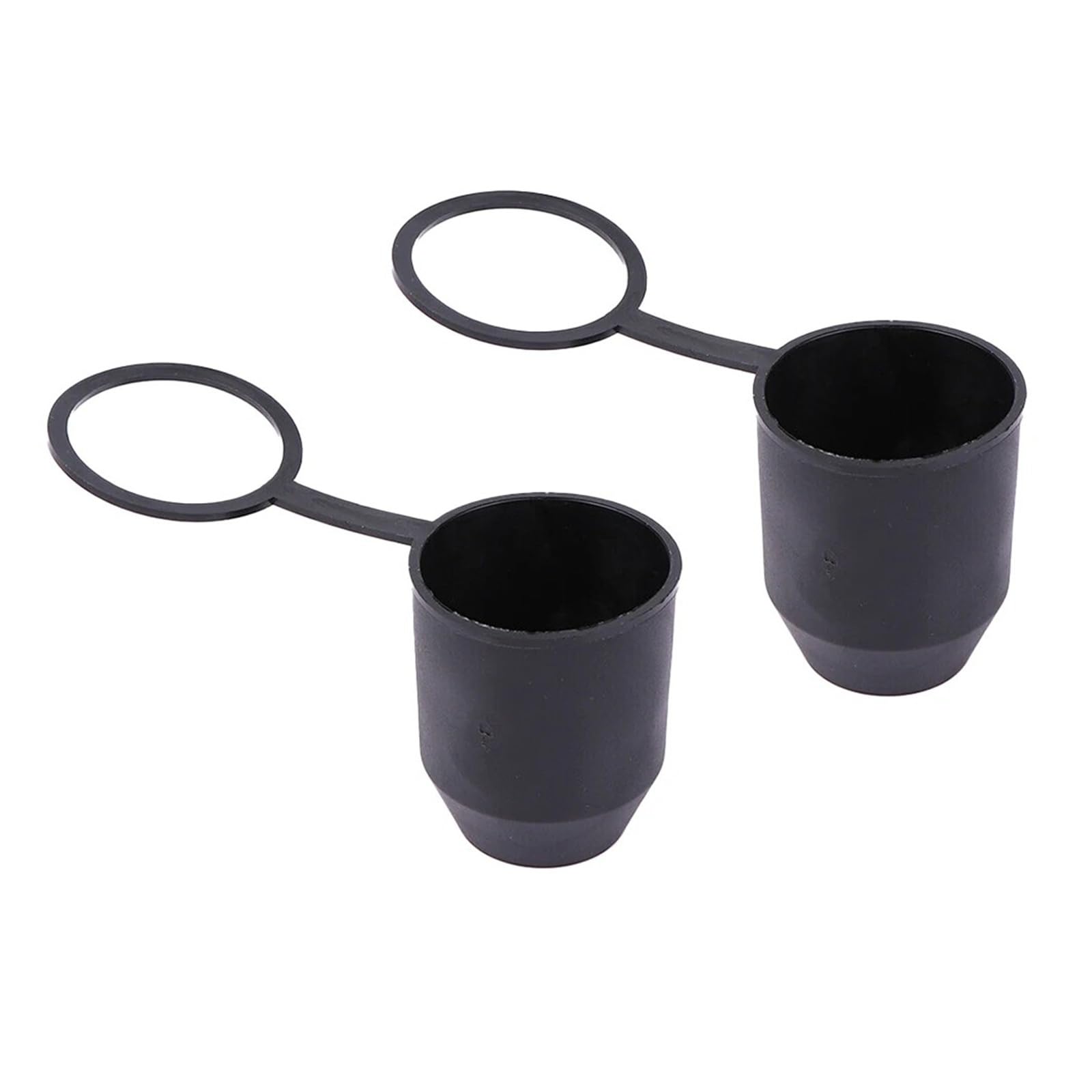 Tow Hook Cover 2 Pcs Trailer Hitch Ball Tow Bar Cover Protection Cap For Caravan Truck Car Trailer Towball Protective Cover