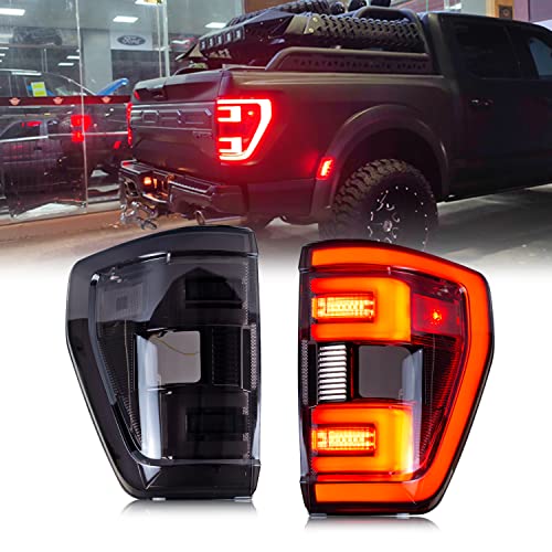 inginuity time LED Tail Lights for Ford F150 F150 2021 2022 2023 XLT