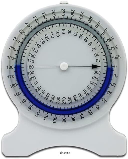 Inclinometer for Physical Therapy - Accurate Range of Motion (ROM) Measurement Leak-Proof Construction- Easy to Use Inclinometer for Students and Professionals