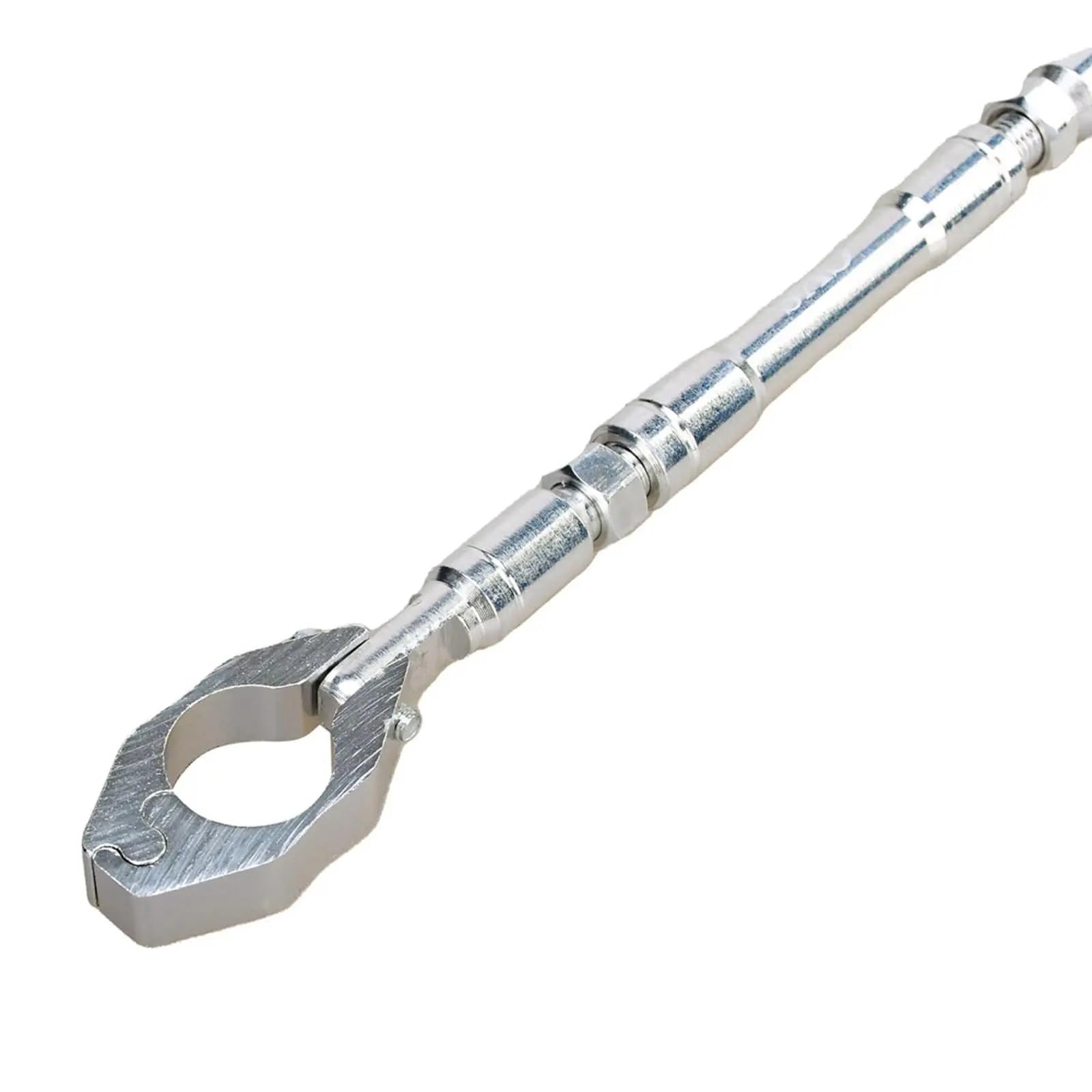 Do jazdy na motocyklu sportowym 22 mm | Regulowany drążek równoważący motocykla ze stopu aluminium Solidny wspornik kierownicy(Black)